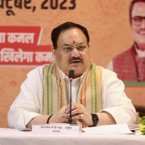 JP Nadda’s Father Votes From Home In Himachal Election