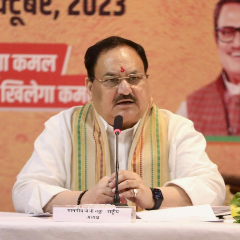 JP Nadda Accuses AAP of Anti-National Ties