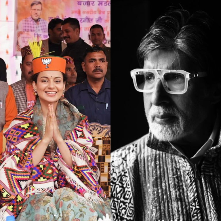 Kangana Claims Equal Love And Respect As Big B