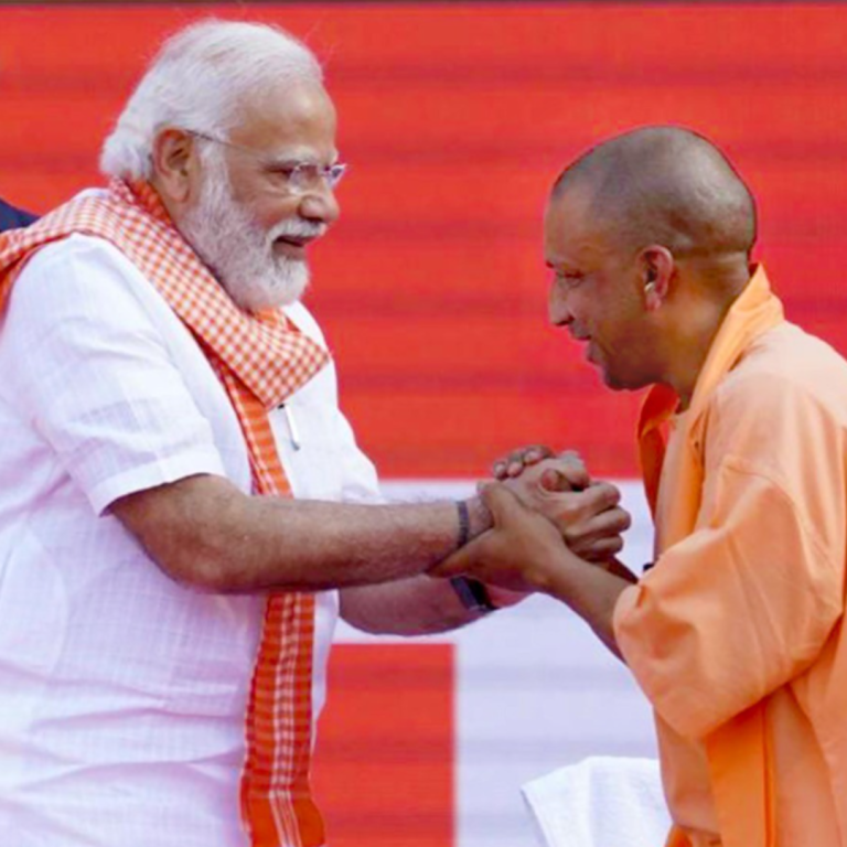 Modi Praises Yogi, Criticizes Samajwadi Party’s ‘One District, One Mafia’ Rule in UP Rally